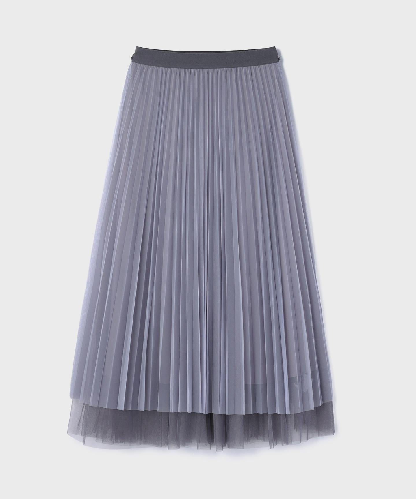 チュールリバーシブルスカート