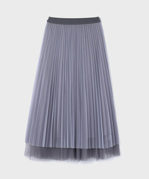 チュールリバーシブルスカート