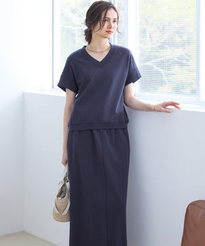 ラスティックテリー ナロー スカート