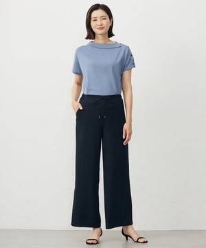 Light ジョーゼット ワイド パンツ
