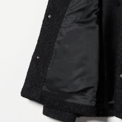 ブークレ ノーカラーブルゾン