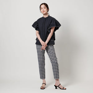 イージー フレアスリーブ ブラウス ‐撥水・UVカット・防シワ‐