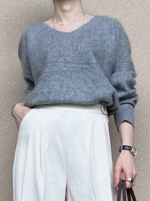 モヘアライクニット