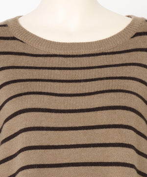 ボーダー柄ニット