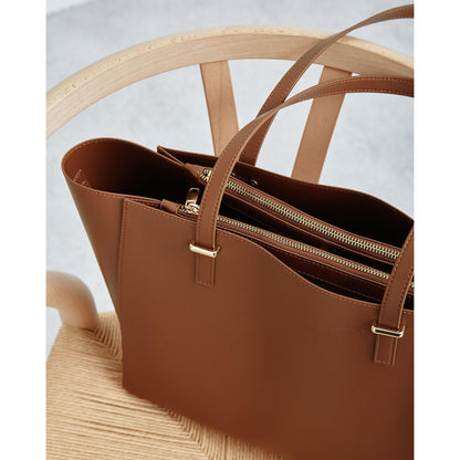 【WEB限定】ワンポイント シンプル トートバッグ（ソフトPCバッグ付） / A4 / 通勤