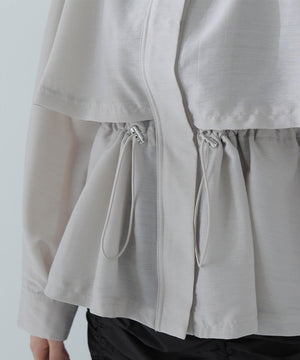 フーディードロストブルゾン