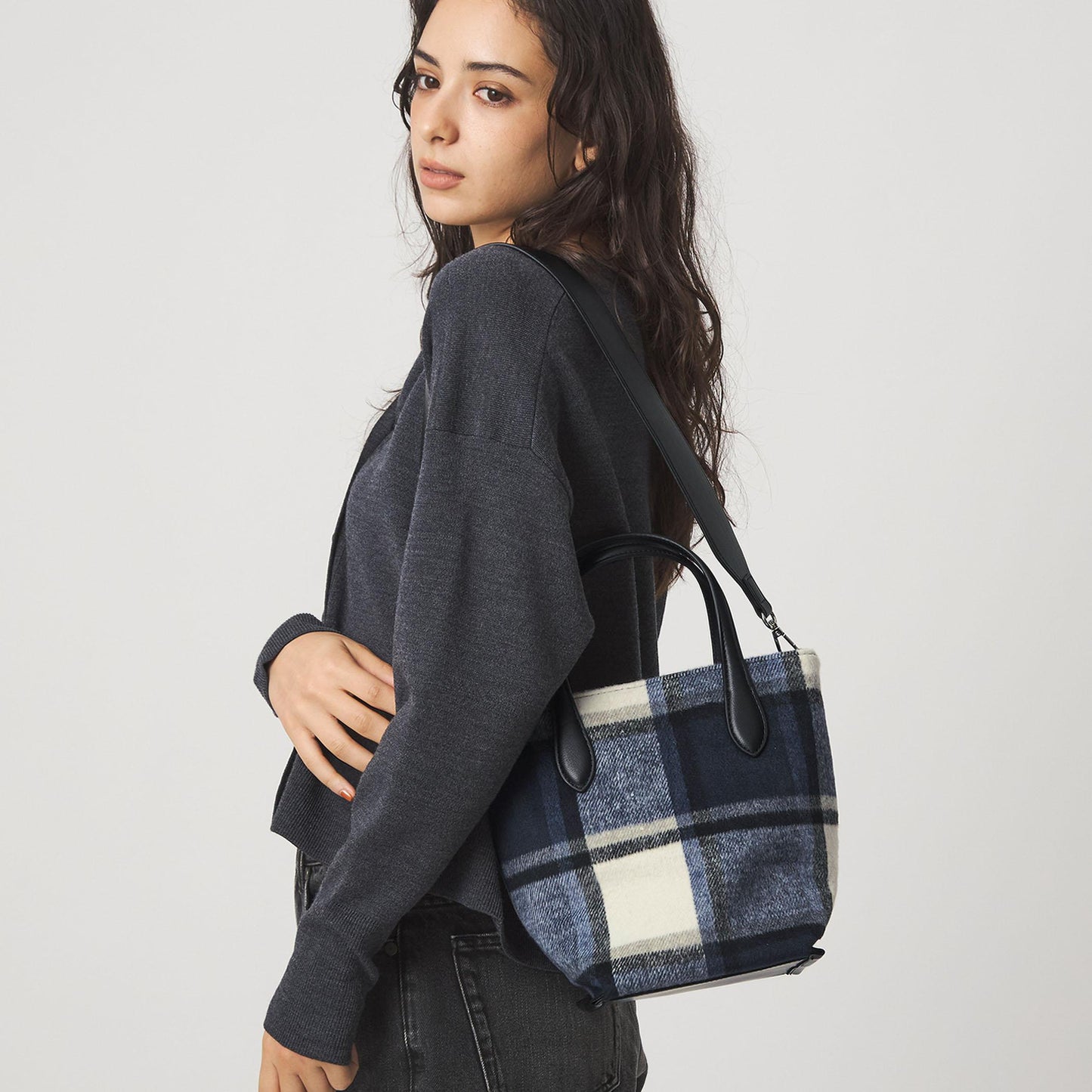 2WAY クロスチェック トートバッグ