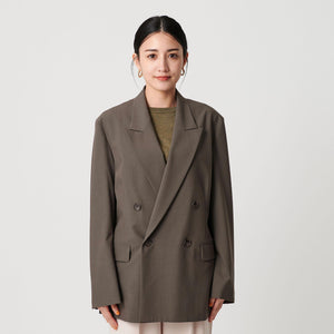 バックレースアップ ダブルジャケット