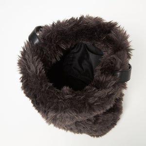 フェイクボア ワンショルダーバッグ