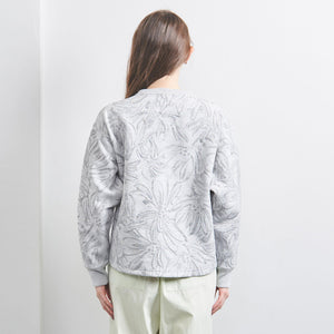 BOTANY ジャガード スウェット プルオーバー