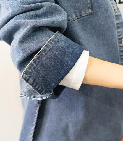 デニムオーバーシャツ