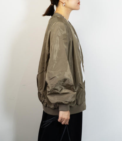 ギャザーボリュームブルゾン