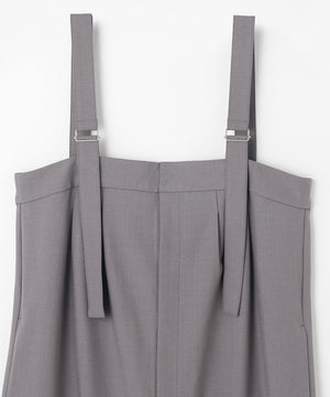 イージーケアライトストレッチサロペット