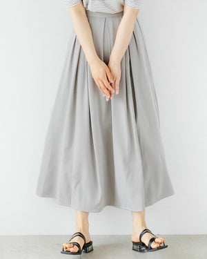 ボックスタックフレアスカート