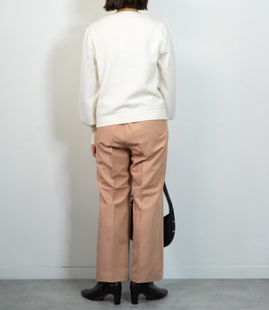 布帛切り替えコンパクトニット