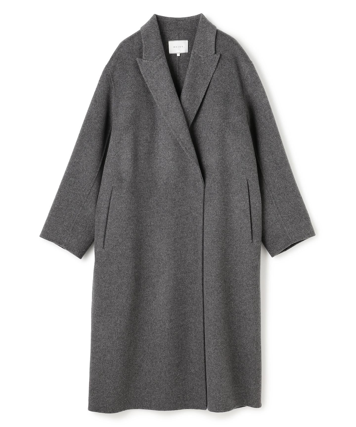 ZION / ウールロングチェスターコート