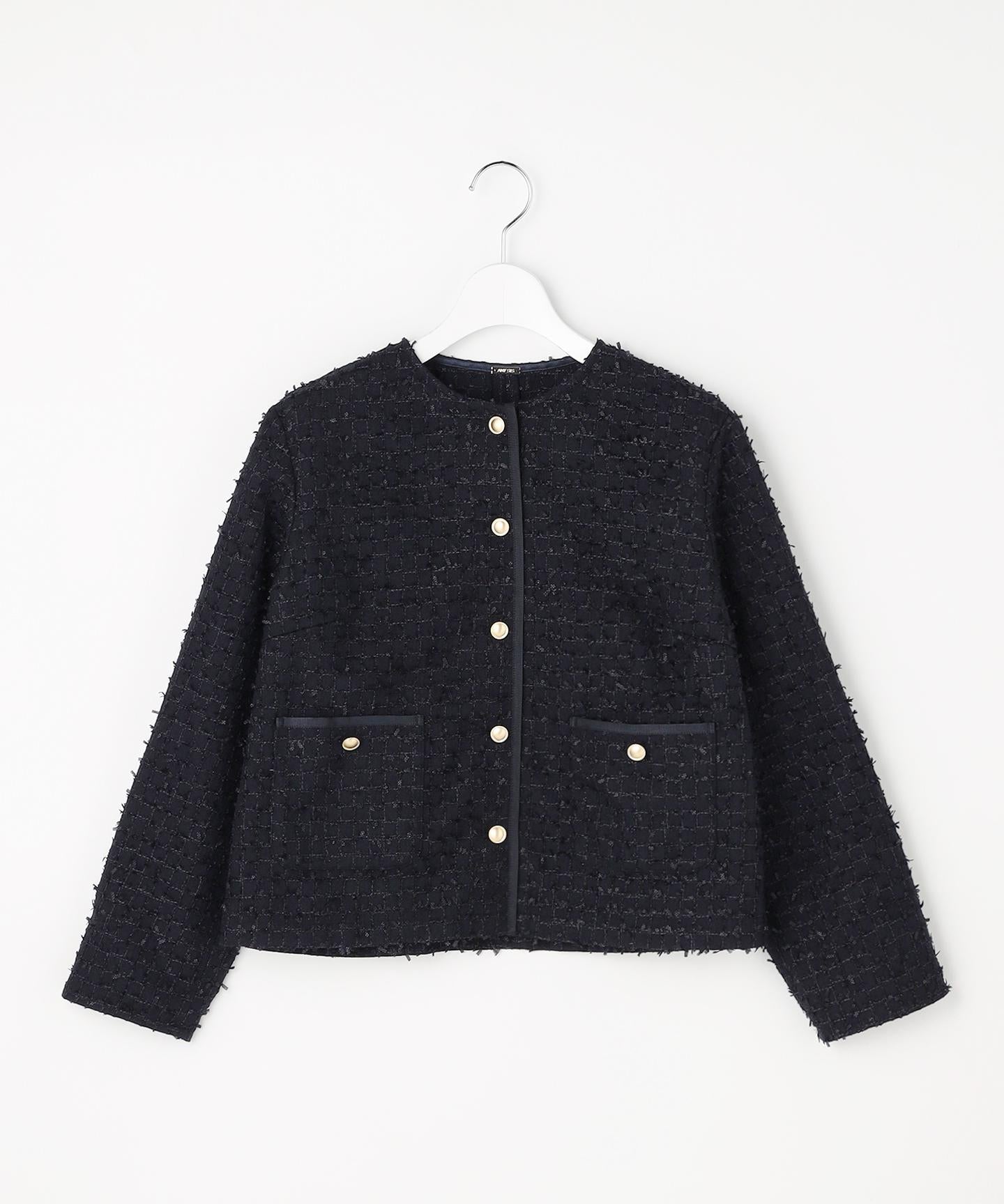 リボンヤーンライトツイード ジャケット