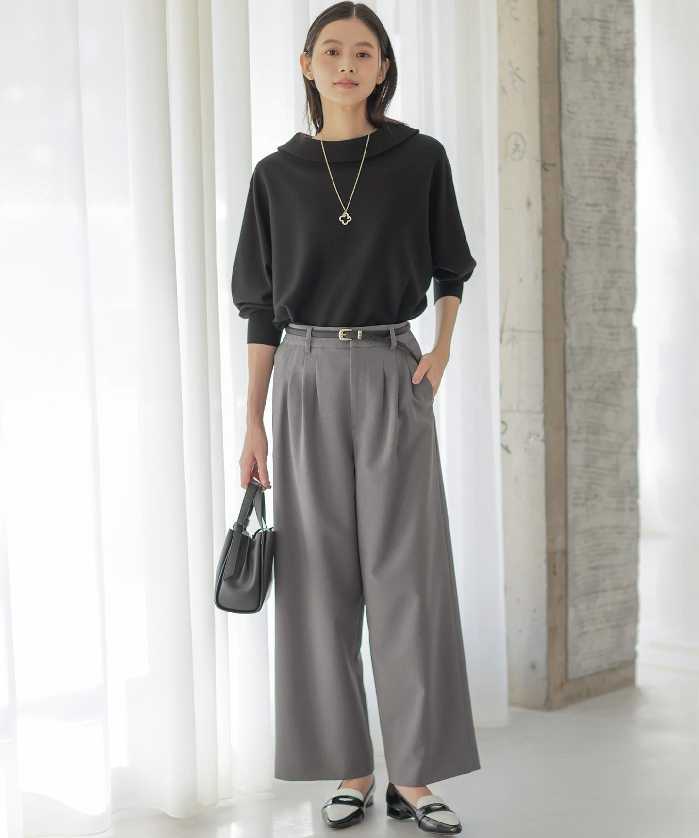 シュットクロスワイド パンツ