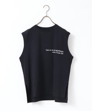 コンパクトロゴタンクトップ