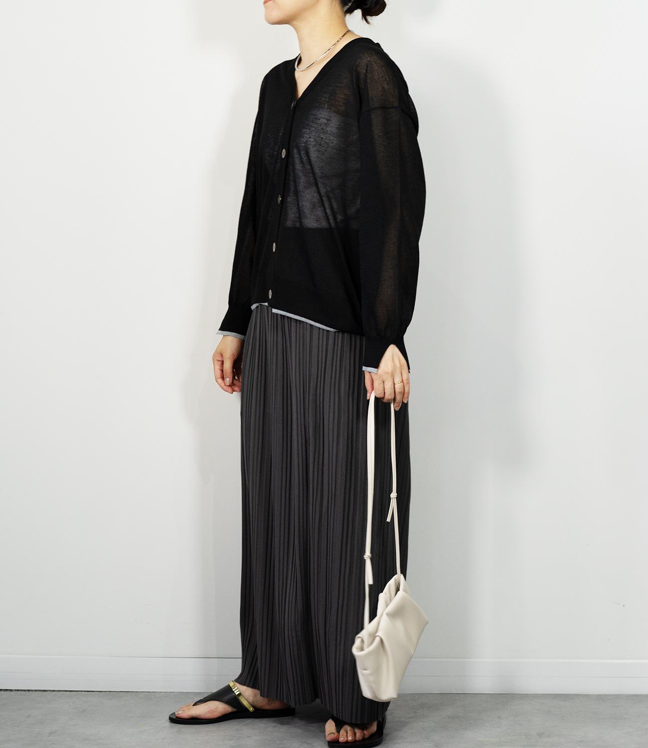 ストレートプリーツスカート