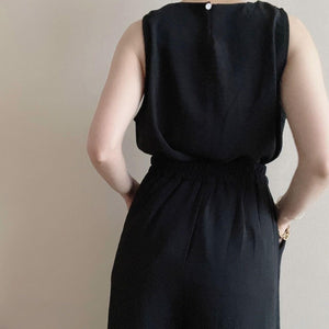 ノースリ ワイドスラックスセットアップ