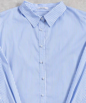 パール釦オーバーサイズシャツ