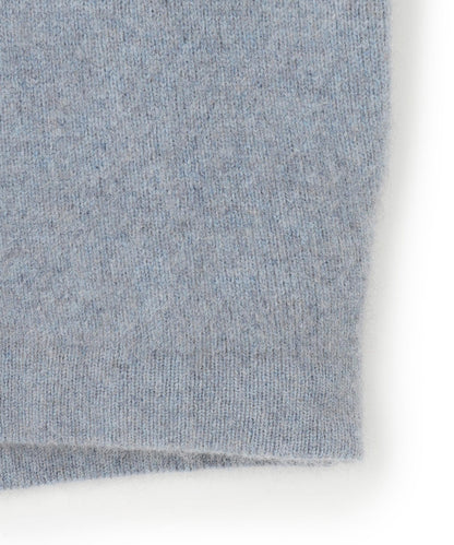 ラクーンブレンドダブルフェイス ニット アウター