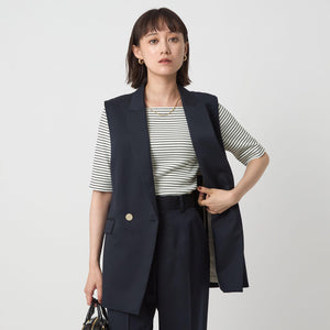 ニットライク スクエアネック カットソー