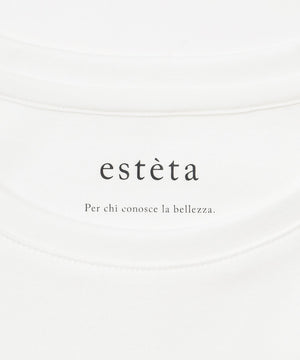 スーピマコットン プレミアムジャージー 半袖クロップド丈Tシャツ