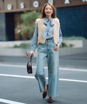 私に“ちょうどいい”ワイドストレートデニム