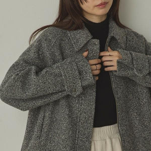 ミックスプードルショートアウター