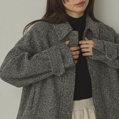 ミックスプードルショートアウター