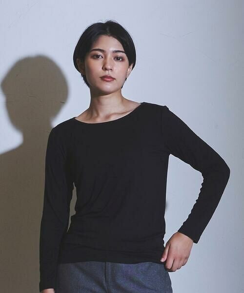 ポリジンデュアルウォームカットソー