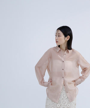 シアーオーバーシャツ