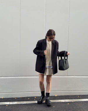 リラックスショートニットアップ