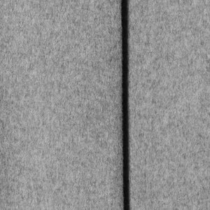 毛ナイロン ノーカラーコート