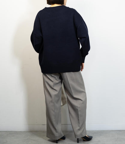 センタープレスストレートパンツ