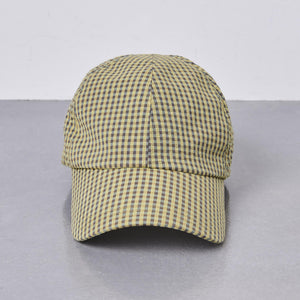 ギンガムチェック キャップ UV