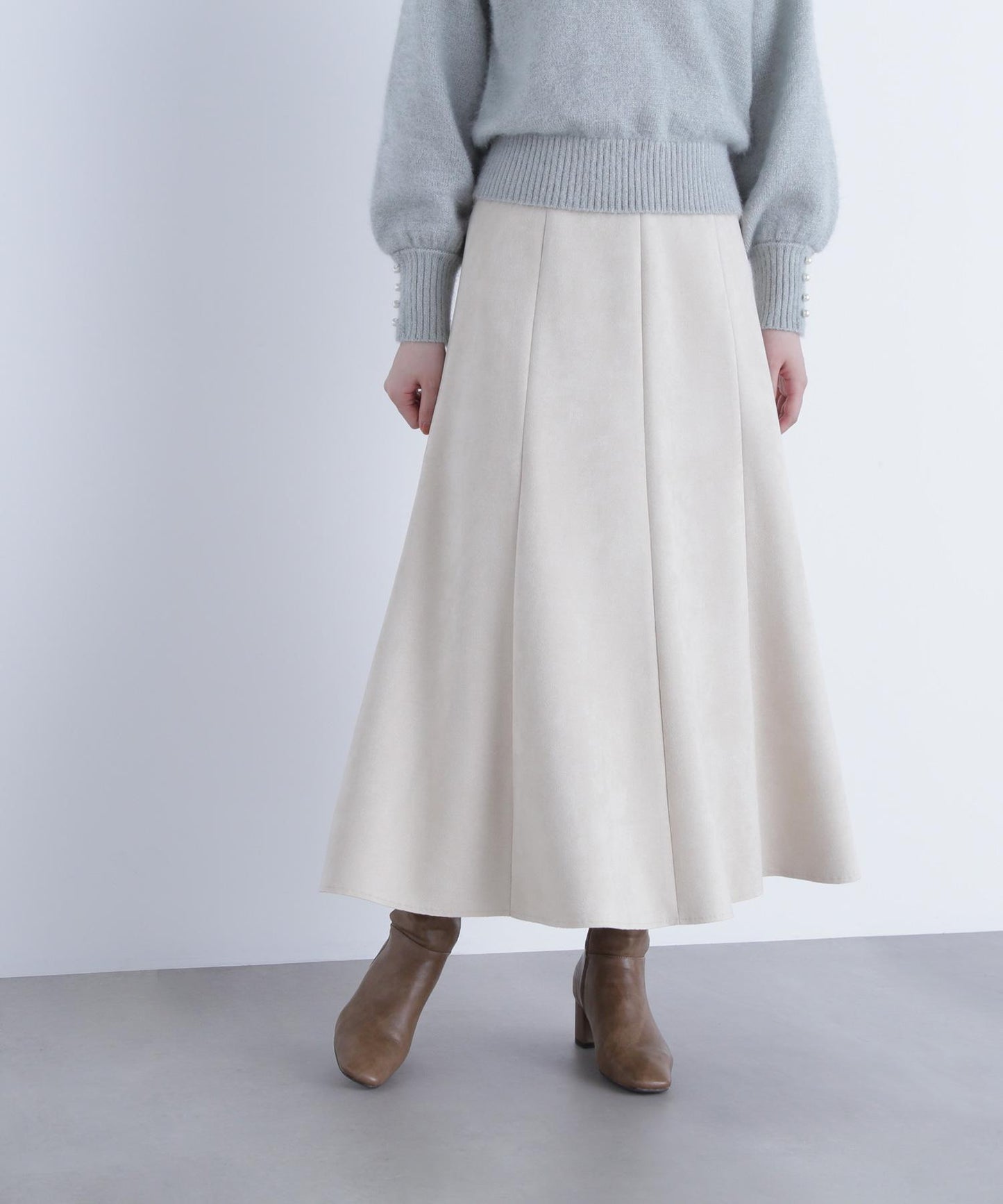 フェイクスエードシリーズ マーメイドスカート