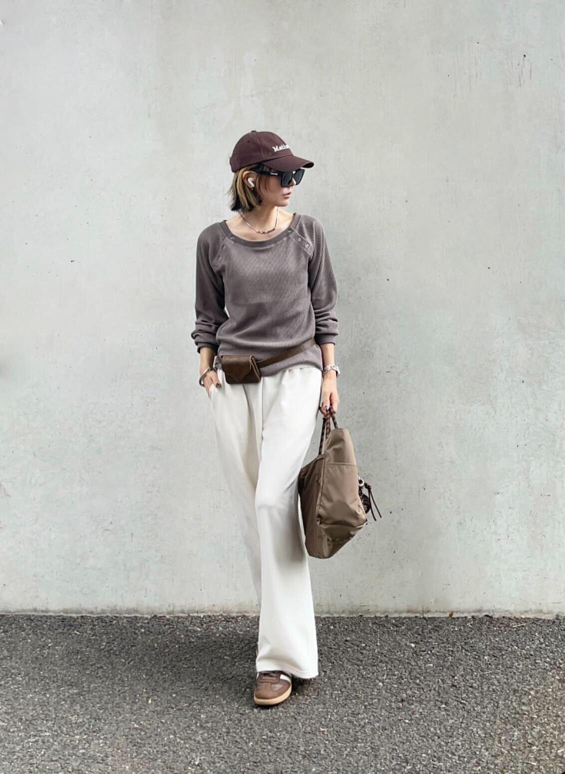 ビッグワッフルTシャツ