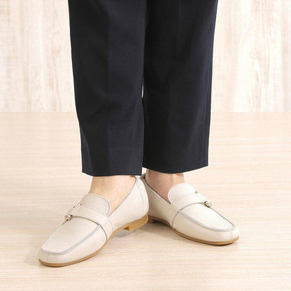【防水】バックルモカローファー
