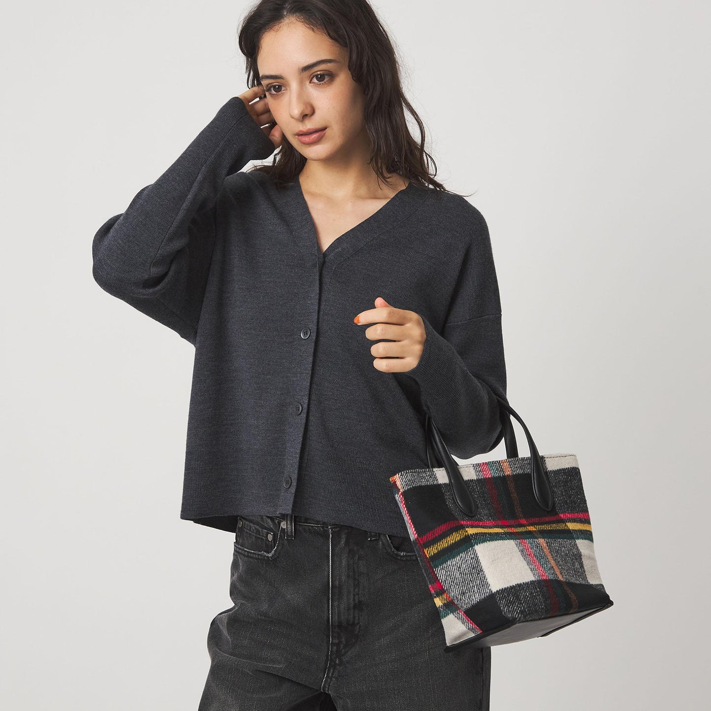 2WAY クロスチェック トートバッグ