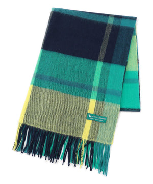 カシミヤ チェック ストール