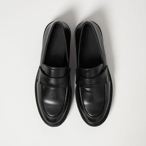 レザーライク コインローファー