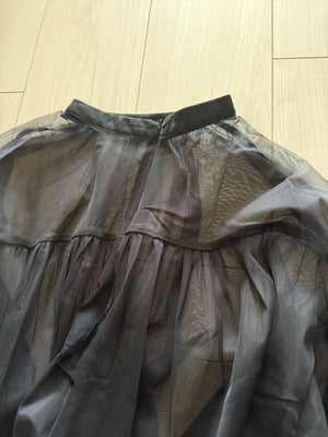 チュールブラウスキャミソールセット