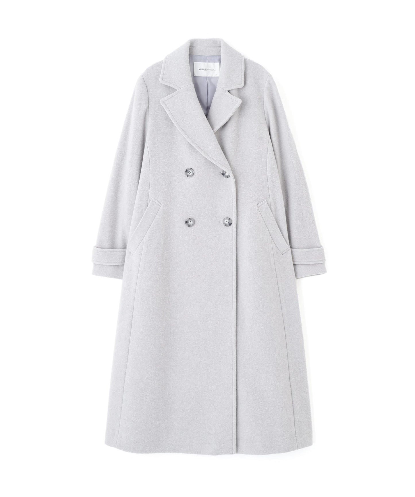 ビッグカラーダブルチェスターコート