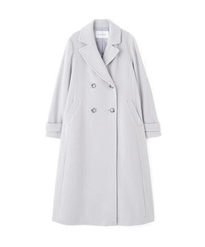 ビッグカラーダブルチェスターコート