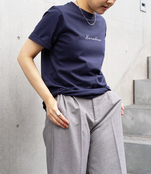 ワンポイントスリムTシャツ