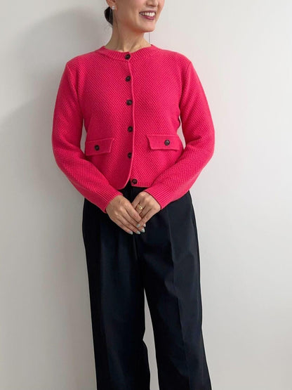 カシミヤフィオナニットカーディガン