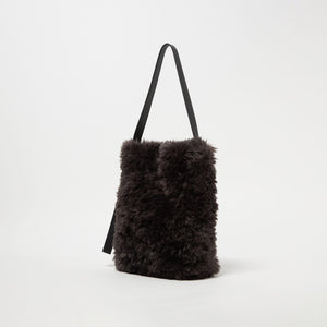 フェイクボア ワンショルダーバッグ